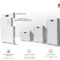 Invertor Huawei 5kW + Huawei LUNA2000-5-S0 Set + DTSU