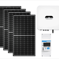 Set Sistem Fotovoltaic 3kW monofazat, 8 panouri 455W