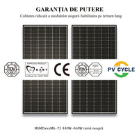 Set Sistem Fotovoltaic 5kW trifazat, 14 panouri 455W
