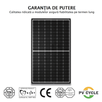 Set Sistem Fotovoltaic 6kW trifazat, 16 panouri 455W