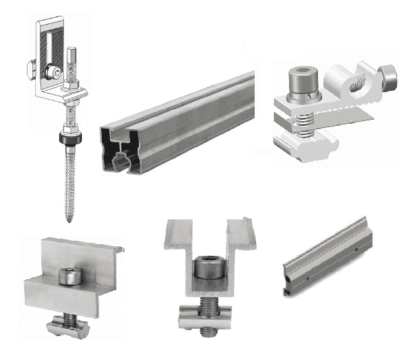 Set Structura Montaj - Acoperis Metalic - Comanda in multiplu de 3